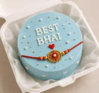 "Best Bhai" Blueberry Bento Cake 250 gm – Image 1
