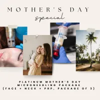Platinum Mother’s Day Microneedling Package (Face + Neck + PRP, Package of 3) – Image 1