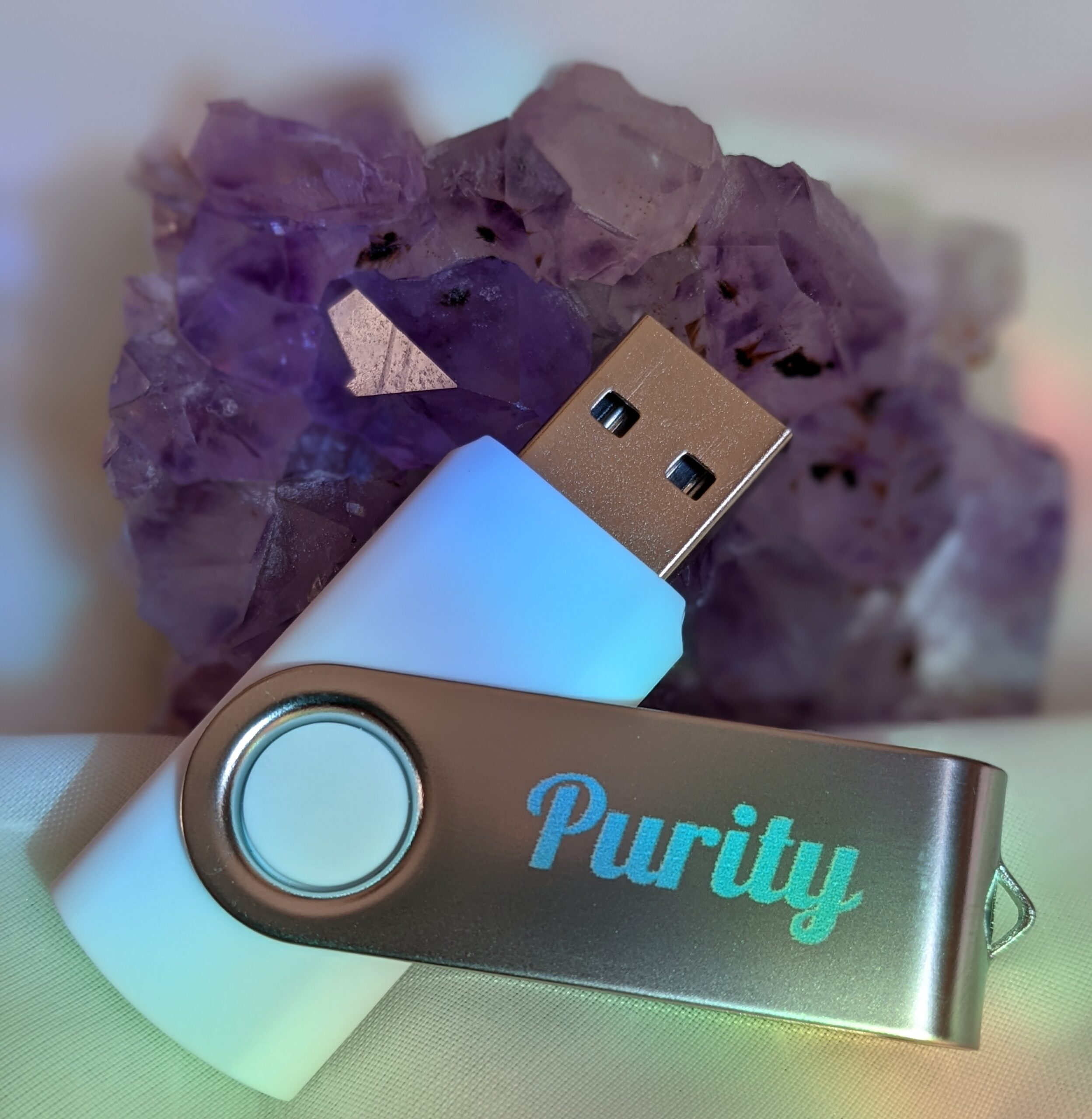 Purity – Regulation Flash Drive with Song Notes and Music *** FREE BOOK w/ PURCHASE…WHILE SUPPLIES LAST! *** – Image 1