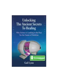DOWNLOADABLE .PDF of Unlocking the Ancient Secrets to Healing Book – Image 1