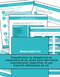 Carnet : Culpabilité, honte et responsabilité – Image 4