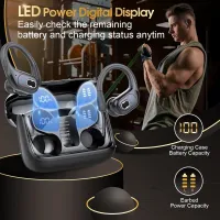 TWS Sports Earbuds Bluetooth 5.4 HIFI Bass  – Image 4