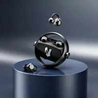 Rotating Case 2 in 1 Bluetooth Earphones Wireless In-Ear & Ear-Clip  – Image 6
