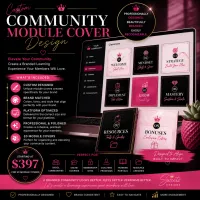 Custom Community Module Cover Design – Image 1