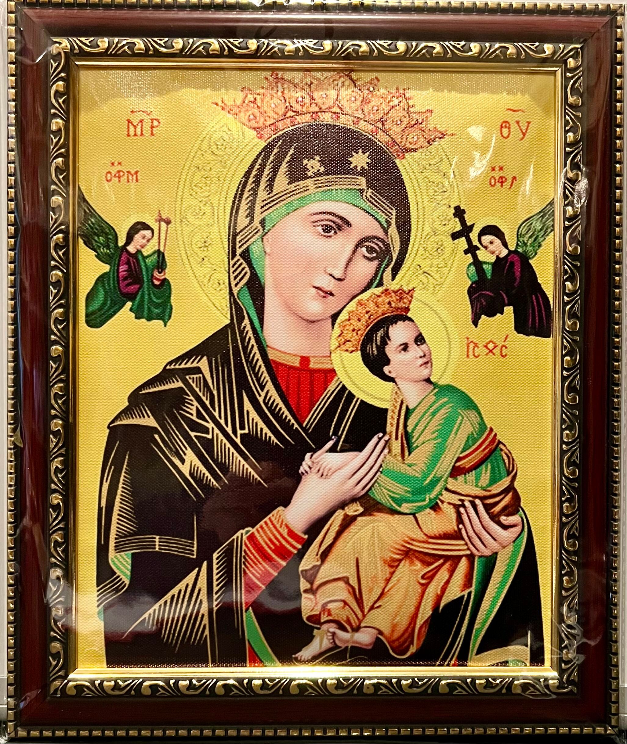 Coptic Icon Picture – 25×30 cm – Image 2