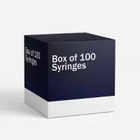 Box of 100 syringes – Image 1