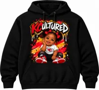 BABY CHIEFS - GIRL HOODIE – Black, 2x