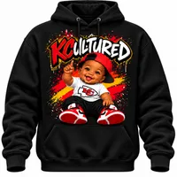BABY CHIEFS - BOY HOODIE – Black, Small