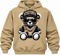KC COOL BEAR HOODIE – Khaki, Small