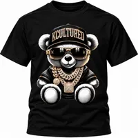KC COOL BEAR TEE – Black, Small