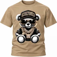 KC COOL BEAR TEE – Khaki, Small