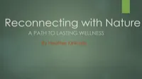 Reconnecting with Nature: A Path to Lasting Wellness – Image 1