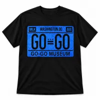 GoGo Museum - Hat & Navy Blue Glitter Plate Tee Bundle – Image 3