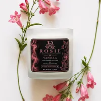 Natural Coconut Wax Candle – Vanilla – 8 oz (226 g) – Image 1