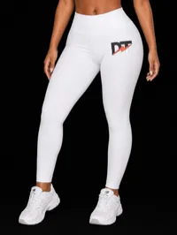 DT Sculpt Leggings in white – Image 1