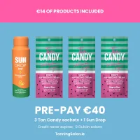 €40 Prepay Tanning Credit + €14 Product Bundle – Image 1