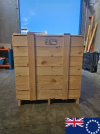 1m Cubic Crate From Melbourne to Aitutaki Cook Islands – Image 2