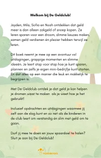 De geldclub: Sparen voor een droom – Image 2
