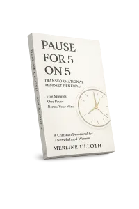 Pause For 5 On 5™ | Christian Devotional for Overwhelmed Women – Image 1