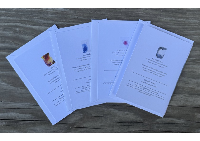 Meditation & Materiality Collection - Greeting Card – Image 2