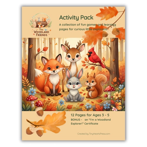 The Woodland Friends Activity Pack – Image 1