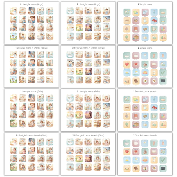 Woodland Routine Charts Pack – Image 3