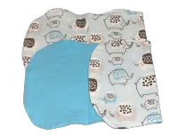 Blue Elephant Burp Cloths – Image 2
