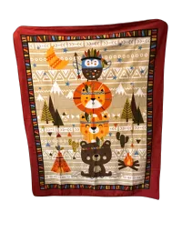 Animal Totem Child Blanket – Image 1