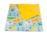 Colorful Jungle Baby Blanket – Image 1
