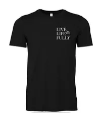 Reminder to Live Life Fully Men's Tee – Image 1