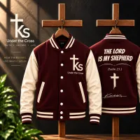 Under The Cross Premium Varsity Jacket – Image 1