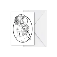 Growth Collection - Color & Send Mini Card Sets – We Bloomin' (6 PCS)