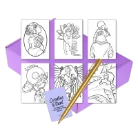 Growth Collection - Color & Send Mini Card Sets – Full Collection Boxed (36 PCS)
