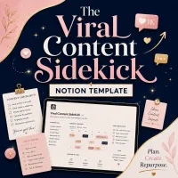 The Viral Content Sidekick Notion Template – Image 1