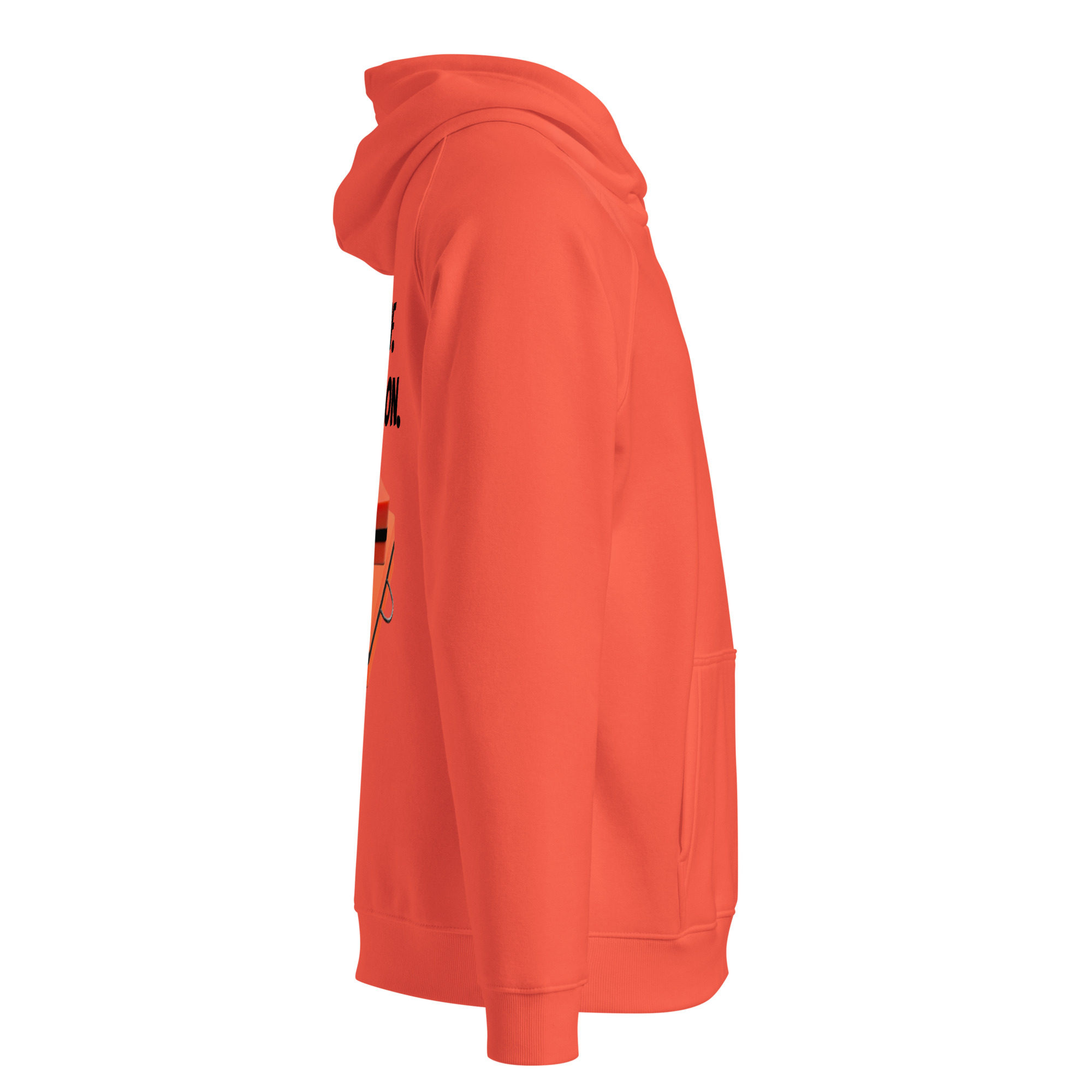 Born To Roof Cushion - Raglan Visibility Hoodie – Image 4