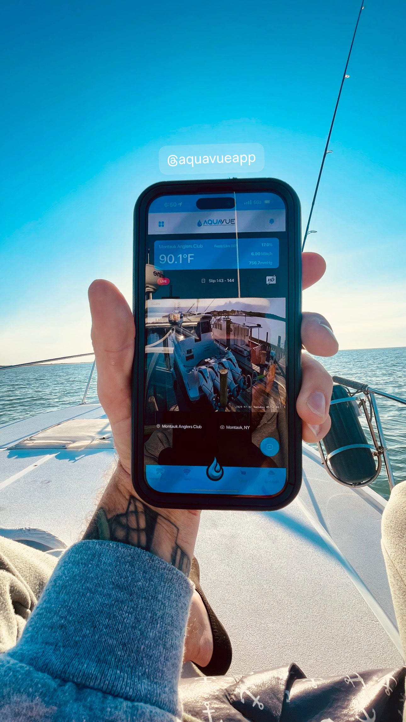 AquaVue Solace – WiFi Solar Marine Camera – Image 5