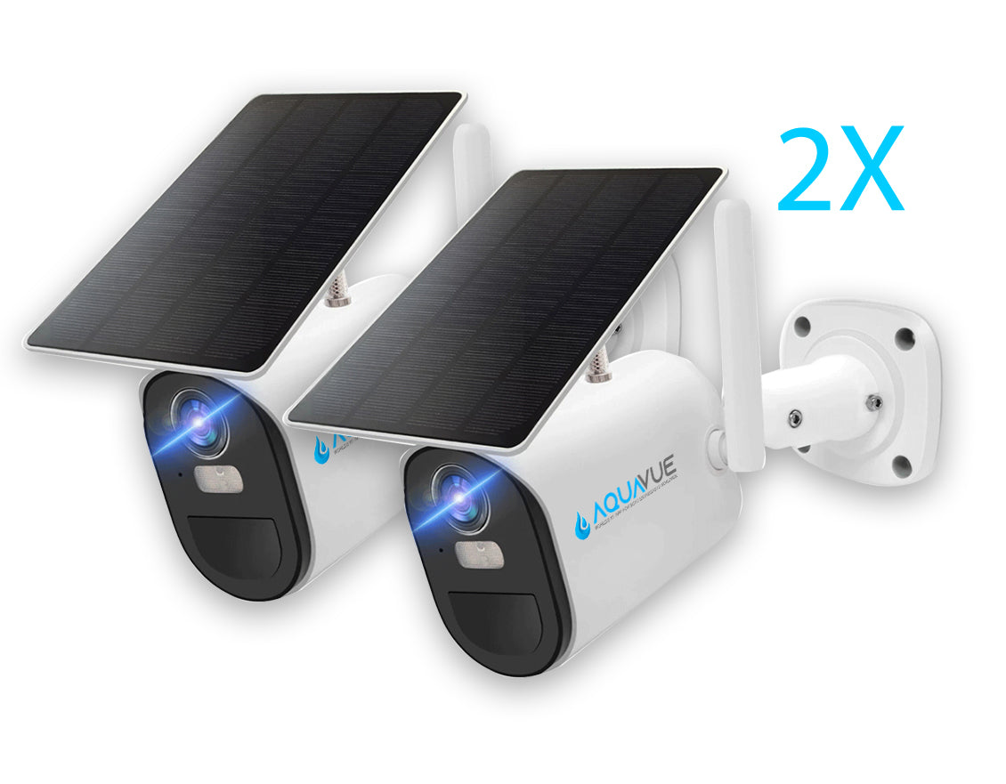 AquaVue Solace - 4G Solar Marine Camera (2PK) β Image 1