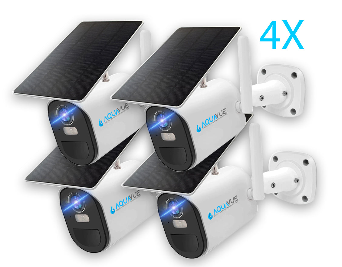 AquaVue Solace - 4G Solar Marine Camera (4PK) β Image 1