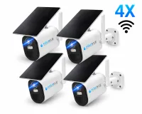 AquaVue Solace – WiFi Solar Marine Camera (4PK) – Image 1