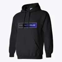 Hoodie Mon Masterplan – Small, Noir, Logo Mon Masterplan