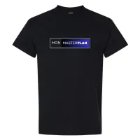 T-Shirt Mon Masterplan – Large, Noir