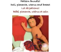 Lot de patrons: bébé, placenta, utérus et – Image 1