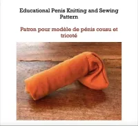 Patron pour un pénis avec prépuce rétractable – Image 1