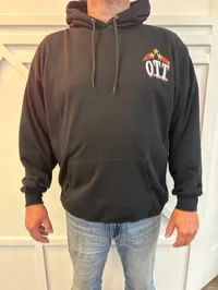 Black O.T.T. EST Hoodie – Image 2