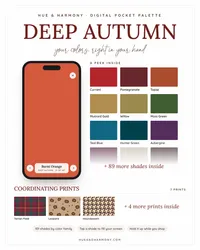 Deep Autumn Digital Palette – Image 1