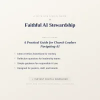 Faithful AI Stewardship Guide for Churches A Practical AI Ethics Framework for Ministry Leaders – Image 5