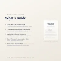Faithful AI Stewardship Guide for Churches A Practical AI Ethics Framework for Ministry Leaders – Image 6