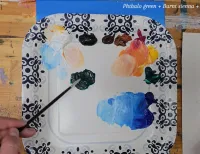 Cottage Sunset Acrylic Painting Tutorial – Image 5