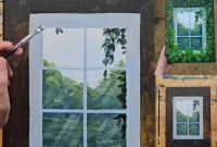 Through The Ivy Acrylic Painting Tutorial – Image 5