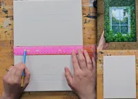 Through The Ivy Acrylic Painting Tutorial – Image 2
